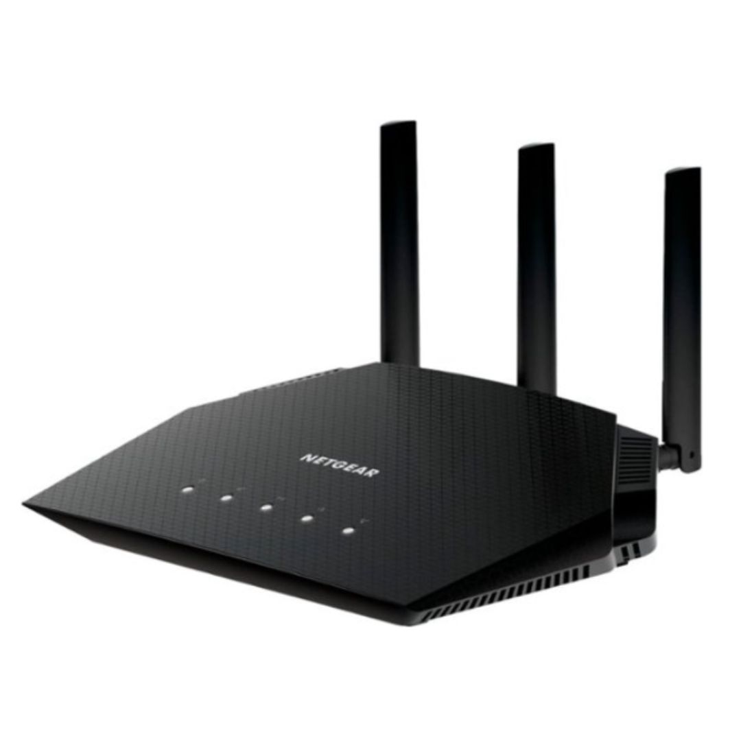 NETGEAR – AX1800 Wi-Fi 6 Router – Black