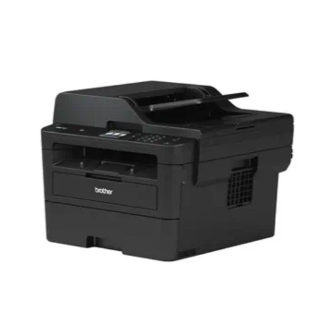 Brother – MFC-L2750DW XL Wireless Black-and-White All-In-One Laser Printer – Gray